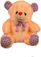Riya Enterprises Soft Bear - 38 cm(Orange) Riya Enterprises Soft Bear - 38 cm(Orange)