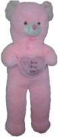 G N ENTERPRISES teddy bear jumbo 5 feet  - 152 cm(Pink)