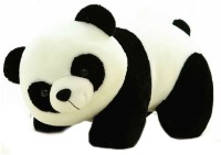 Sky Mart Zone Stuffed Soft Plush Toy Kids Birthday Black Panda 26 cm  - 26 cm(White)