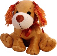 Grab A Deal Cute Sitting Bozo Doggy Pet Soft Toy  - 15 Inch(Brown)