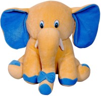 Riya Enterprises Soft Elephant  - 32 cm(Brown)
