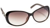 STACLE Over-sized Sunglasses(For Women, Brown)