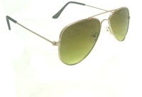 Mangal Brothers Aviator Sunglasses(For Boys & Girls, Green)
