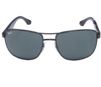 Ray-Ban Wayfarer Sunglasses(For Men, Grey, Green)