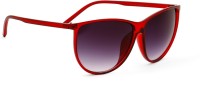 ROYAL SON Oval Sunglasses(For Women, Black)