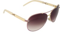 Brunette Oval Sunglasses(For Girls, Pink)