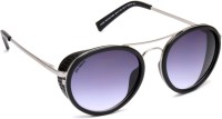 Joe Black Round Sunglasses(For Men & Women, Grey)