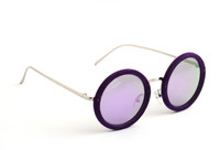 Amaze Round Sunglasses(Violet) RS.299.00