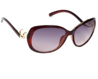 Eyeland Rectangular Sunglasses(For Men & Women, Violet)