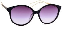 STACLE Round Sunglasses(For Men, Violet)