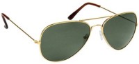 MIT Sunglasses Aviator Sunglasses(For Men & Women, Green)