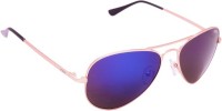 IDEE Aviator Sunglasses(For Men & Women, Blue)