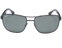 Ray-Ban Wayfarer Sunglasses(For Men, Green)