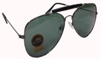 MIT Sunglasses Aviator Sunglasses(For Men, Black)