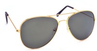 STACLE Aviator Sunglasses(For Men & Women, Green)