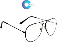 CRIBA Aviator Sunglasses(For Men & Women, Clear)