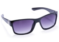 STACLE Rectangular Sunglasses(For Men, Grey)