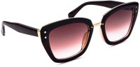 STACLE Cat-eye Sunglasses(For Women, Brown)