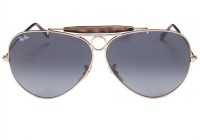 Ray-Ban Aviator Sunglasses(For Men, Grey)