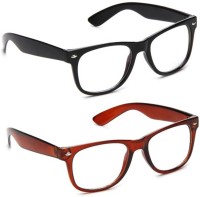 Opticalskart Spectacle  Sunglasses(For Boys & Girls, Clear)