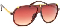 STACLE Aviator Sunglasses(For Men, Brown)