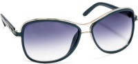 STACLE Over-sized Sunglasses(For Women, Blue)