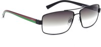 IDEE Rectangular Sunglasses(For Men, Green)