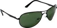 Aislin Aviator, Wrap-around Sunglasses(Green) RS.1417.00