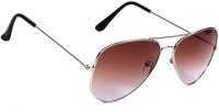 Eyeland Aviator Sunglasses(For Men & Women, Brown)