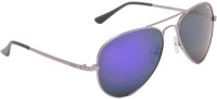 IDEE Aviator Sunglasses(For Men & Women, Violet)