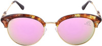 Aislin Round Sunglasses(Pink, Green) RS.865.00