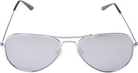JACK & JONES Aviator Sunglasses(For Men, Silver)