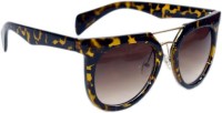 PETER JONES Cat-eye Sunglasses(For Women, Brown)