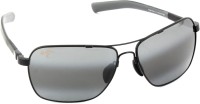Maui Jim Rectangular Sunglasses(For Men & Women, Grey)