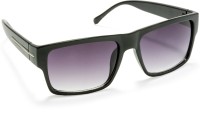 STACLE Rectangular Sunglasses(For Men, Grey)