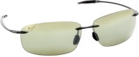 Maui Jim Rectangular Sunglasses(For Men & Women, Green)