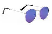 ROYAL SON Round Sunglasses(For Men, Multicolor)