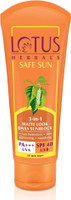 Lotus Herbals Safe Sun 3-In-1 Matte Look Daily Sunblock - SPF 40 PA+++(100 g) Flipkart Deal