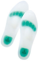 OPPO 5407 Silicone Elastmax Insoles Foot Support (M, White) OPPO 5407 Silicone Elastmax Insoles Foot Support (M, White)