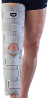 Dr.Med K105 Long Immobilizer Knee, Calf & Thigh Support (XL, White) Dr.Med K105 Long Immobilizer Knee, Calf & Thigh Support (XL, White)