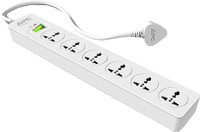 APC 6 Socket Surge Protector(White) RS.1150.00