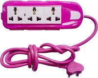 View Smart Products 9 PIN EXTENSION CORD 9 Socket Surge Protector(Purple, White) Laptop Accessories Price Online(Smart Products)