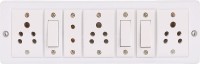 View Shri Krishna power link with Havells/Anchor (3 switches and socket And One Two Pin) 4 Socket Surge Protector(White) Laptop Accessories Price Online(Shri Krishna)