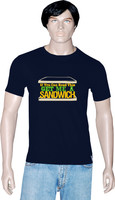 Tshirt.in Graphic Print Men Round Neck Dark Blue T-Shirt Tshirt.in Graphic Print Men Round Neck Dark Blue T-Shirt