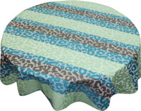 Adt Saral Self Design 4 Seater Table Cover(Multicolor, Cotton) RS.500.00