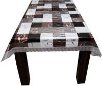 The Trendy Printed 4 Seater Table Cover(Multicolor, PVC)
