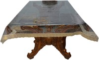 The Trendy Solid 4 Seater Table Cover(Gold, PVC)