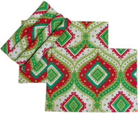 Adt Saral Rectangular Pack of 6 Table Placemat(Multicolor, Cotton) RS.440.00