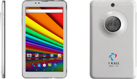 I Kall N3 Dual SIM Calling Tablet with Keyboard 1 GB RAM 8 GB ROM 7 inch with Wi-Fi+3G Tablet (White)