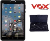 Vox V102 Calling Tablet with Keyboard 1 GB RAM 8 GB ROM 7 inch with Wi-Fi+3G Tablet (Black)